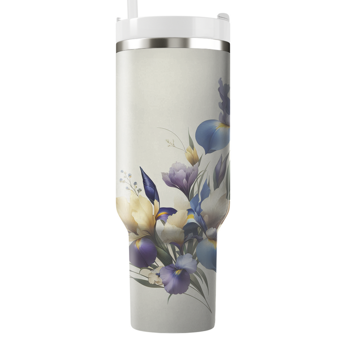 Blooming Iris Wonder  Insulated Tumblers