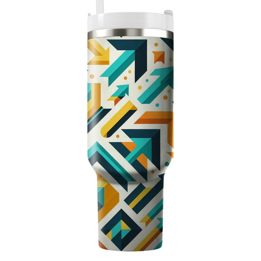 Geometric Arrow Patterns  Tumblers For Gifts