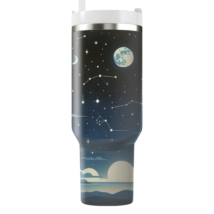 Celestial Patterns  Tumblers With Lids