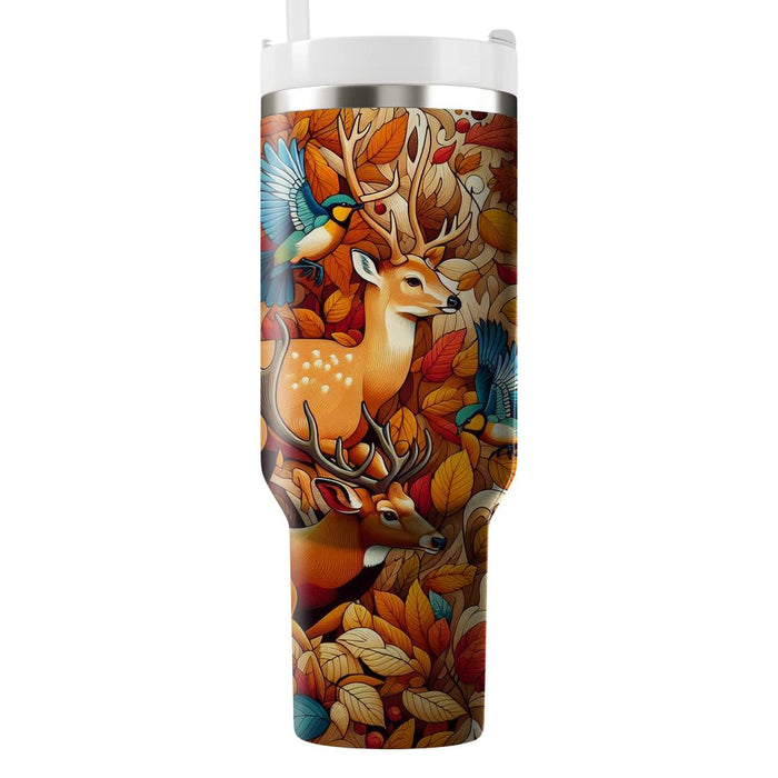 Autumn Wildlife Journey  Insulated Tumblers