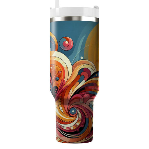 Sunshine Psychedelia  Travel Tumblers