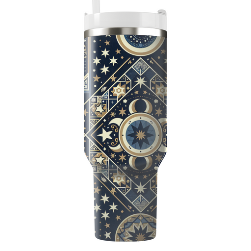 Celestial Star Pattern  Insulated Tumblers