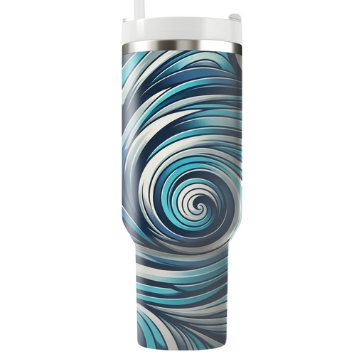 Twisted Vortex Pattern  Custom Tumblers