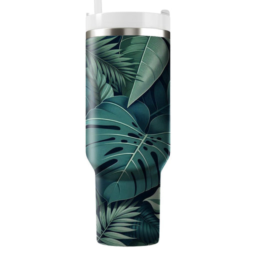 Tropical Foliage Retreat  Insulated Tumblers