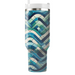 Geometric Wave Motion Custom Tumblers