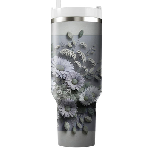 Serenity Floral Dream  Unique Tumblers