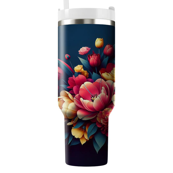 Floral Artistry  Unique Tumblers