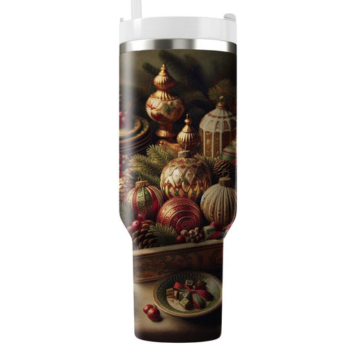 Timeless Glow - A Vintage Christmas  Custom Tumblers