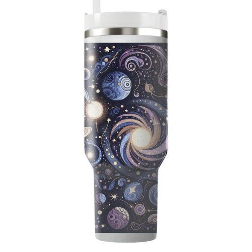 Retro Galactic Patterns  Custom Tumblers