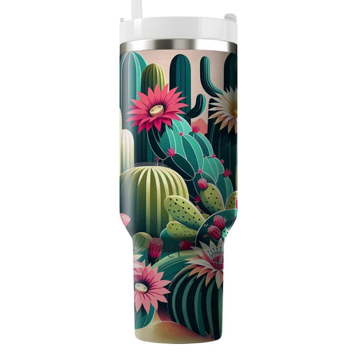 Cactus Blossom Harmony  Tumblers For Gifts