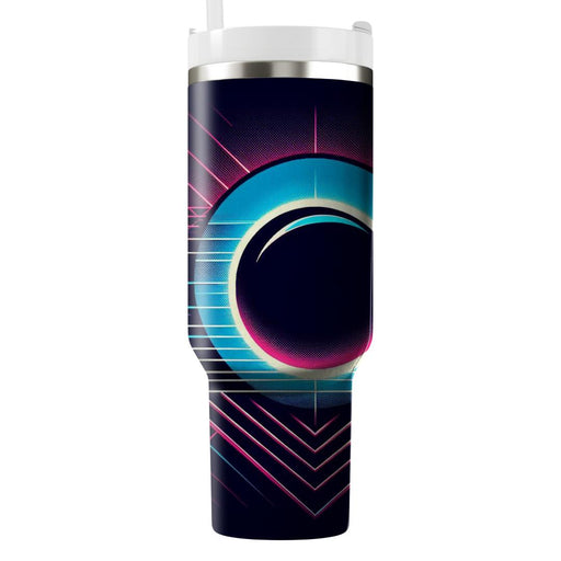 Tech Neon Eclipse  Personalized Tumblers