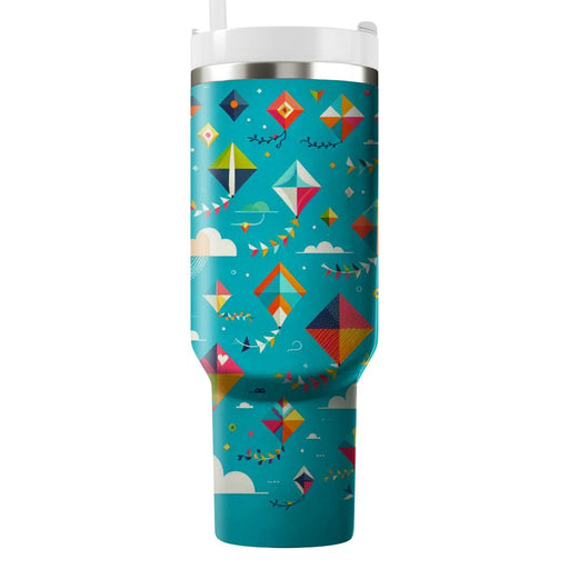 Whimsical Kite Day  Decorative Tumblers