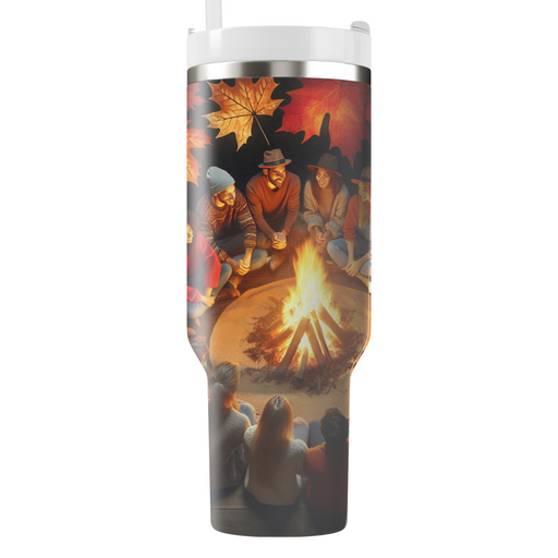 Autumn Bonfire Nights  Personalized Tumblers