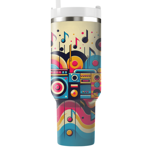 Boombox Groove  Tumbler Cups