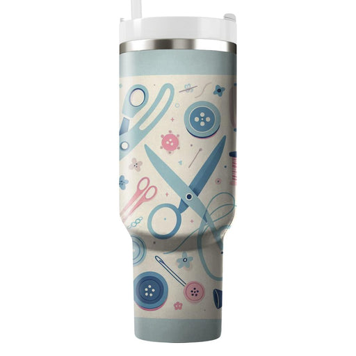 Vintage Sewing Patterns  Personalized Tumblers