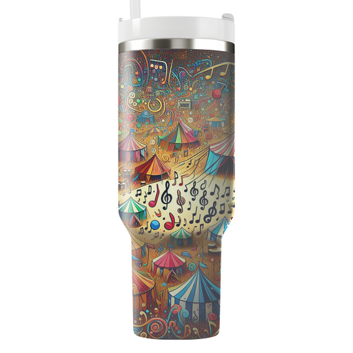 Summer Festival Vibes Travel Tumblers