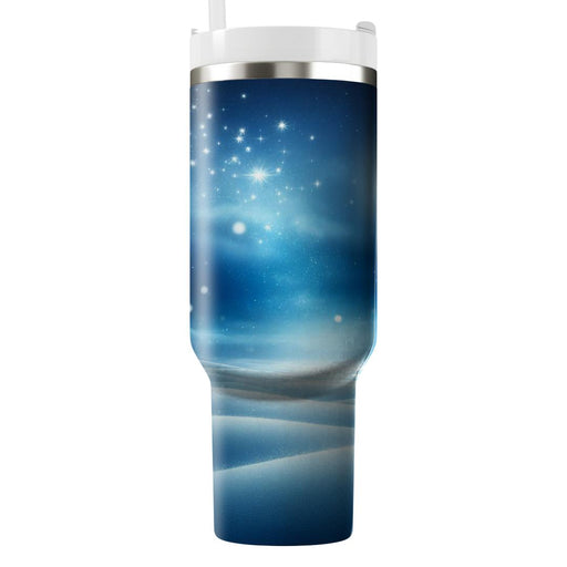 Winter Night Sky Adventure  Insulated Tumblers