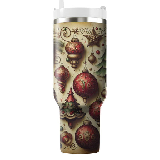 Vintage Joy - Christmas Memories  Tumblers For Gifts