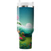 Vivid Tropical Paradise  Personalized Tumblers