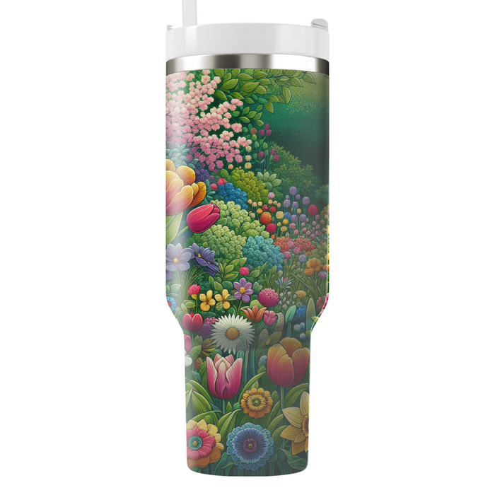 Spring Garden  Travel Tumblers