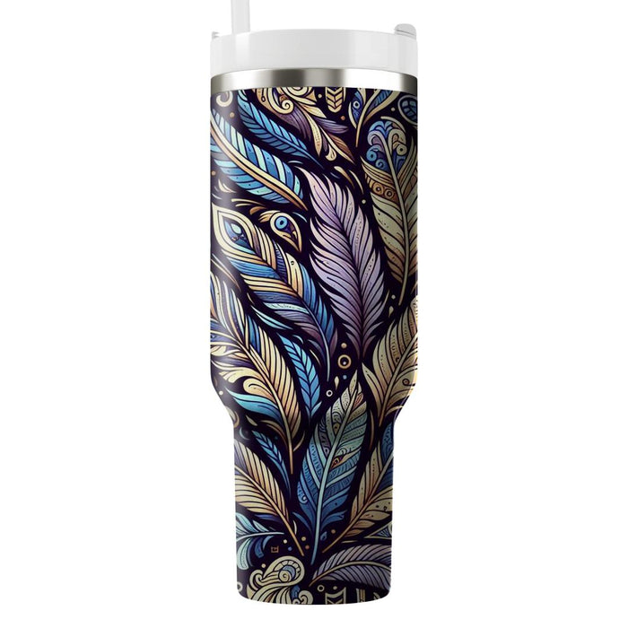 Artistic Feather Patterns  Tumblers For Gifts