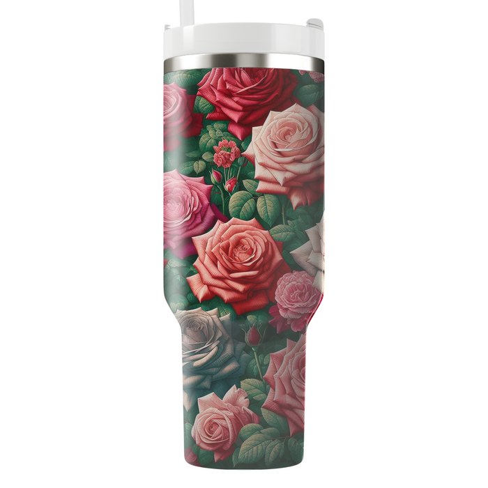 Rose Garden Enchantment  Custom Tumblers