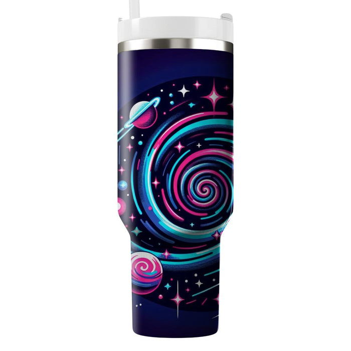 Synthwave Galaxy  Unique Tumblers