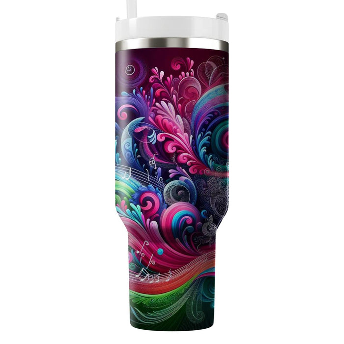 The Sound Of Spring - Festival Of Colors  Tumbler Cups