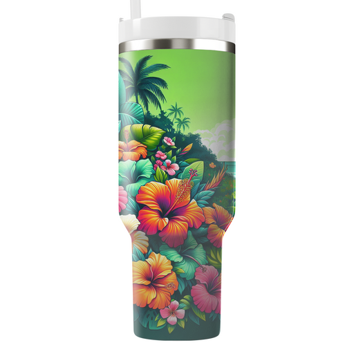 Tropical Paradise Delight  Insulated Tumblers