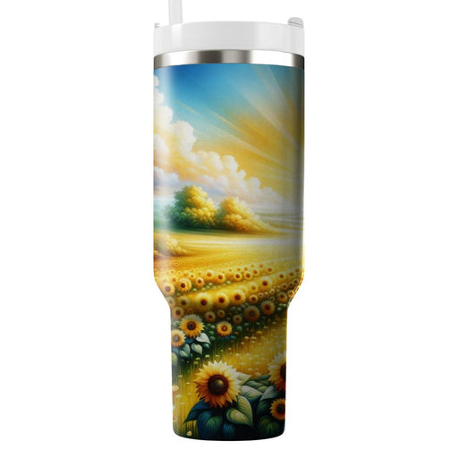 Sunflower Summer  Tumbler Cups