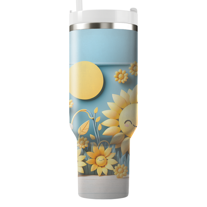 Whimsical Sunflower Dreams  Tumblers For Gifts