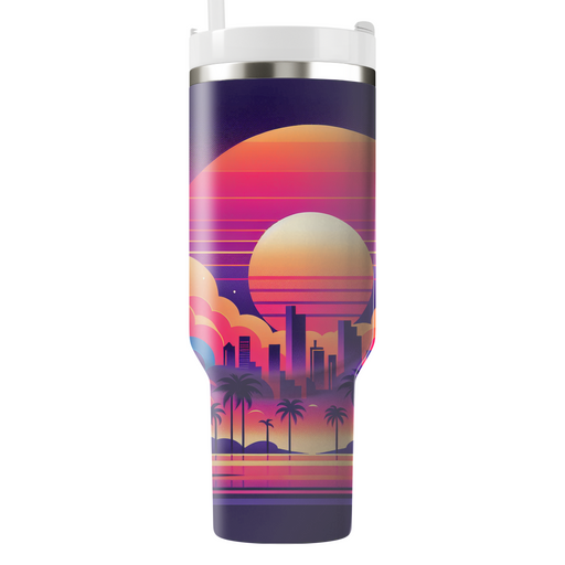 Miami Sunset  Tumbler Cups