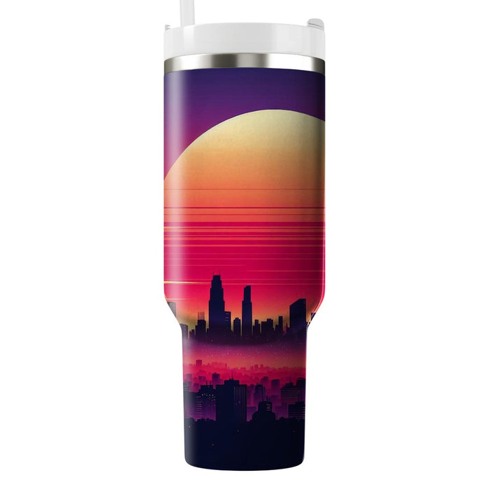 Skyline Silhouette Dream  Tumbler Cups