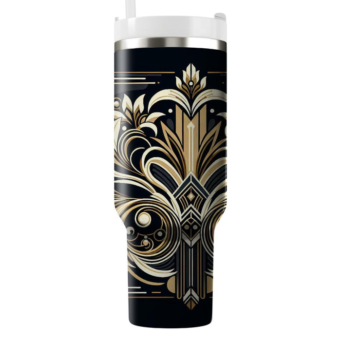 Timeless Art Deco  Personalized Tumblers