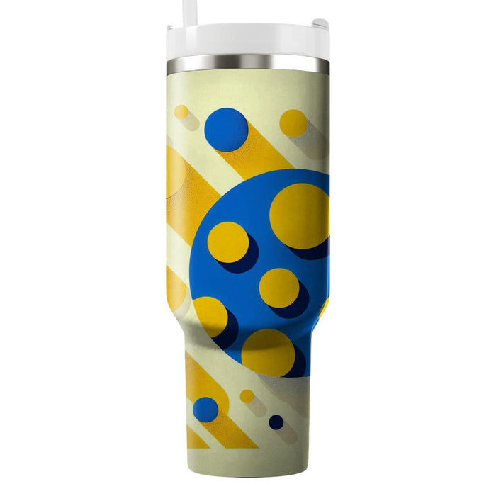 Bold Polka Dot Rhythm  Insulated Tumblers