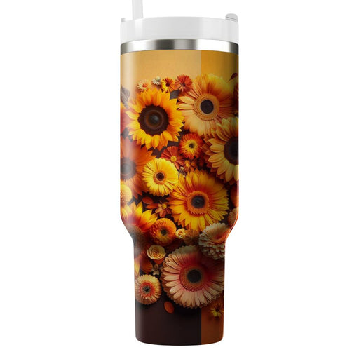 Sunset Petal Dance  Tumbler Cups