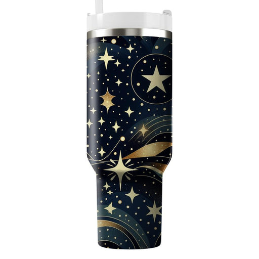 Enchanting Starry Night  Decorative Tumblers