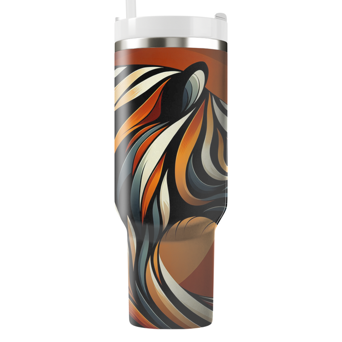 Abstract Tiger Stripes  Tumblers For Gifts