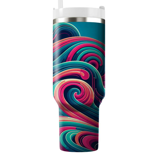  Waves  Personalized Tumblers