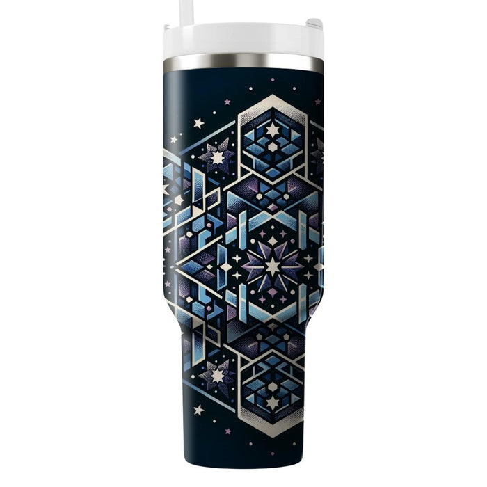 Geometric Galaxy  Custom Tumblers