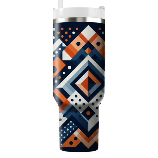 Abstract Geometric Triangles  Personalized Tumblers