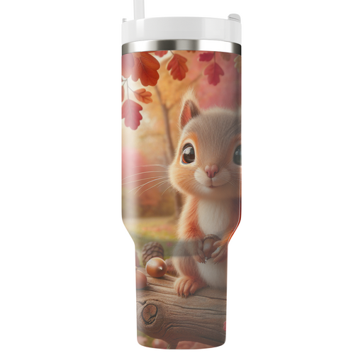 Curious Squirrel Nut Hunt  Tumbler Cups