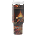 Autumn Cozy Hearth  Personalized Tumblers