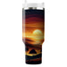 Bold Sunset Silhouette  Tumblers With Lids