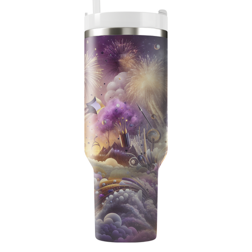 Surreal Festivity - New Year’s Dreamscape  Custom Tumblers