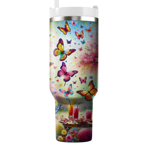 Spring Fluttering Friends  Tumblers For Gifts