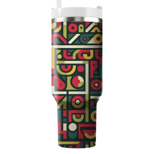 Artisan Patchwork Design  Insulated Tumblers