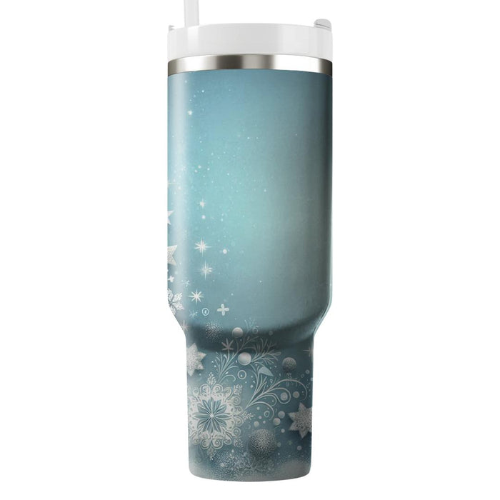 Winter Sparkle Celebration  Decorative Tumblers