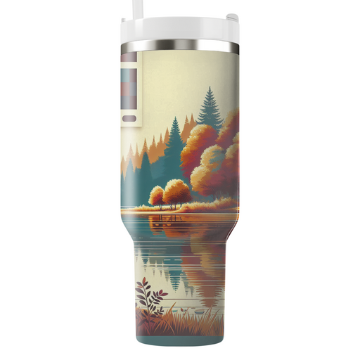 Autumn Reflections  Travel Tumblers