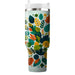 Retro Funky Foliage  Travel Tumblers